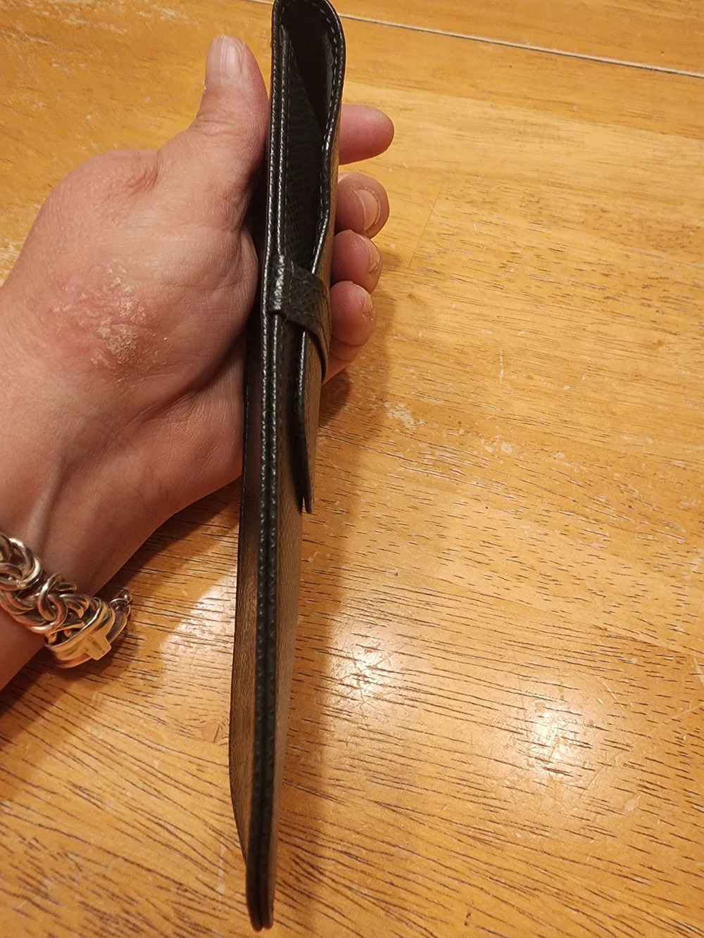 Louis Vuitton Taiga leather Étui Stylo pen case in Forest Green